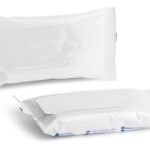 Échantillon de lingettes humides