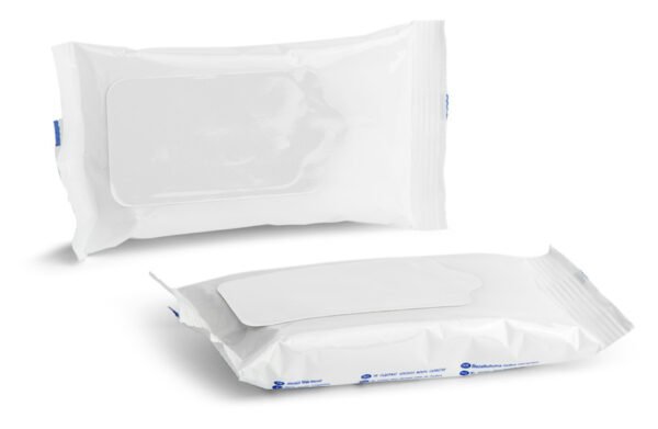 Échantillon de lingettes humides