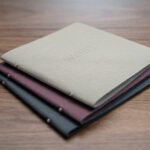 Cartes de menus à couverture souple