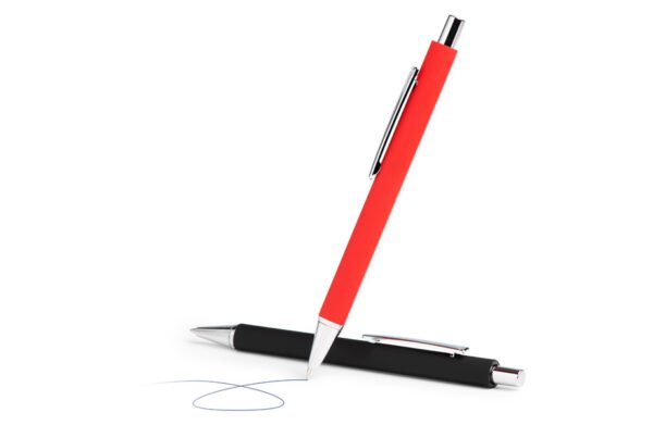 Échantillon de stylo à bille uma Pyra Métal Soft Touch