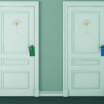 Échantillon d’accroche-porte en matériau premium