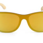 Lunettes de soleil avec branches en bambou