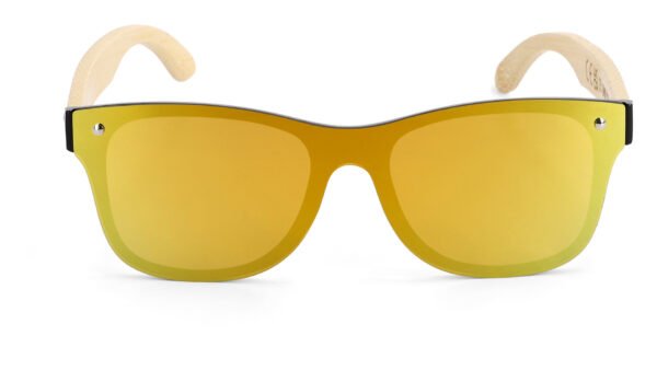 Lunettes de soleil avec branches en bambou