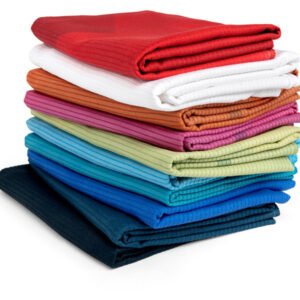 Serviettes en microfibre côtelées