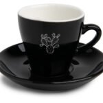 Tasses à expresso noires