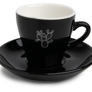 Tasses à expresso noires