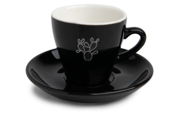 Tasses à expresso noires