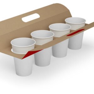 Porte-gobelets en carton