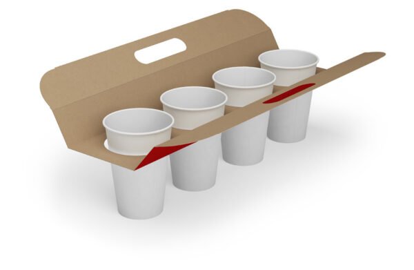 Porte-gobelets en carton