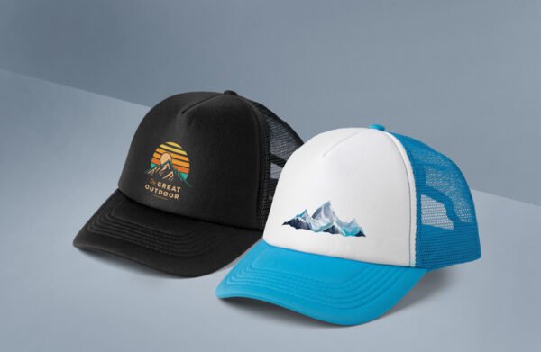Casquettes Trucker, impression numérique