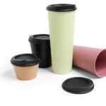 Échantillon de gobelet réutilisable en plastique