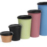 Échantillon de gobelet réutilisable en plastique