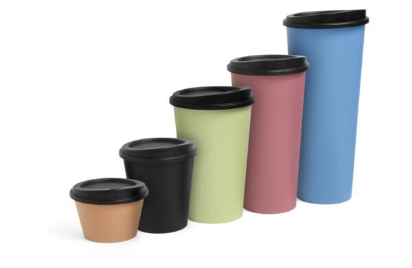 Échantillon de gobelet réutilisable en plastique