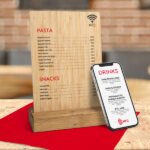 Cartes de menus avec puce NFC