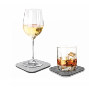 Lots de dessous de verres, deux couleurs
