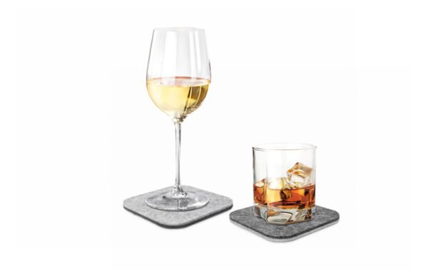 Lots de dessous de verres, deux couleurs