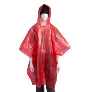 Ponchos de pluie en plastique recyclé