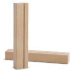 Supports pour marque-places en bois