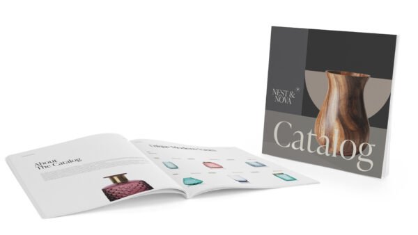 Catalogues dos carré collé (impression numérique)