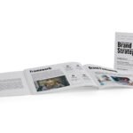 Catalogues dos carré collé (impression numérique)