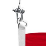 Drapeaux à hisser recto-verso pour mâts sans potence