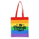 Sacs coton arc-en-ciel