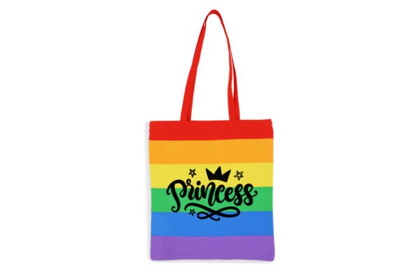 Sacs coton arc-en-ciel