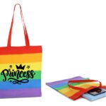 Sacs coton arc-en-ciel