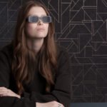 Lunettes de soleil avec dégradé de couleurs
