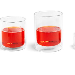 Échantillon de verre isotherme droit