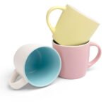 Échantillon de tasse convexe, pastel