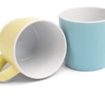 Échantillon de tasse convexe, pastel