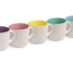 Échantillon de tasse convexe, pastel