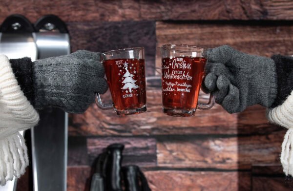 Verres à vin chaud modernes