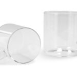 Échantillon de tasse en verre borosilicate