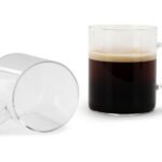 Échantillon de tasse en verre borosilicate