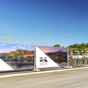Bâches pour clôtures de chantier