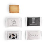 Échantillon de biscuit avec logo