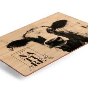 Cartes de vœux en bois