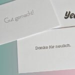 Cartes postales letterpress