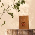 Sacs en papier avec cordon en jute