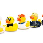 Échantillon de canard en plastique original
