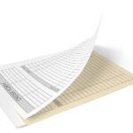 Blocs de formulaires détachables individuels, perforés