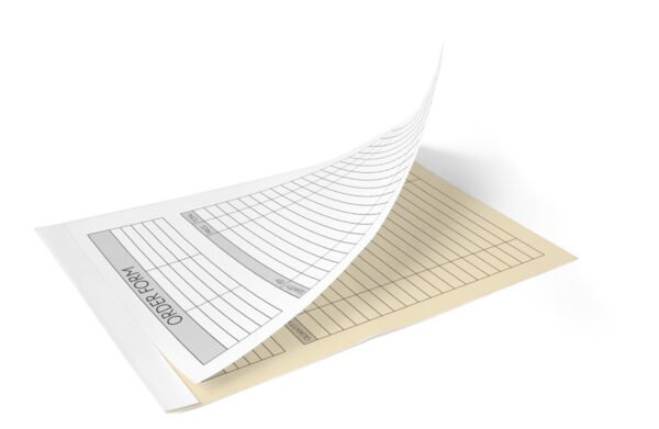 Blocs de formulaires détachables individuels, perforés
