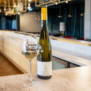 Verres à vin blanc modernes