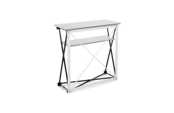 Comptoir pliable en tissu, structure