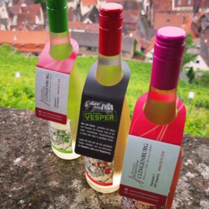 Étiquettes pour goulot de bouteille
