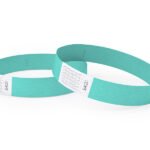 Bracelets d&rsquo;accès en Tyvek®, non imprimés et avec visuels standards