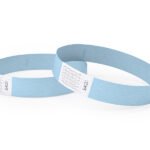 Bracelets d&rsquo;accès en Tyvek®, non imprimés et avec visuels standards