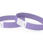 Bracelets d&rsquo;accès en Tyvek®, non imprimés et avec visuels standards